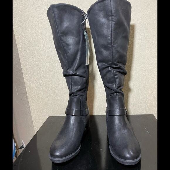 Baretraps Wide Calf Boots Size‎ 5.5 NEW - Picture 1 of 8